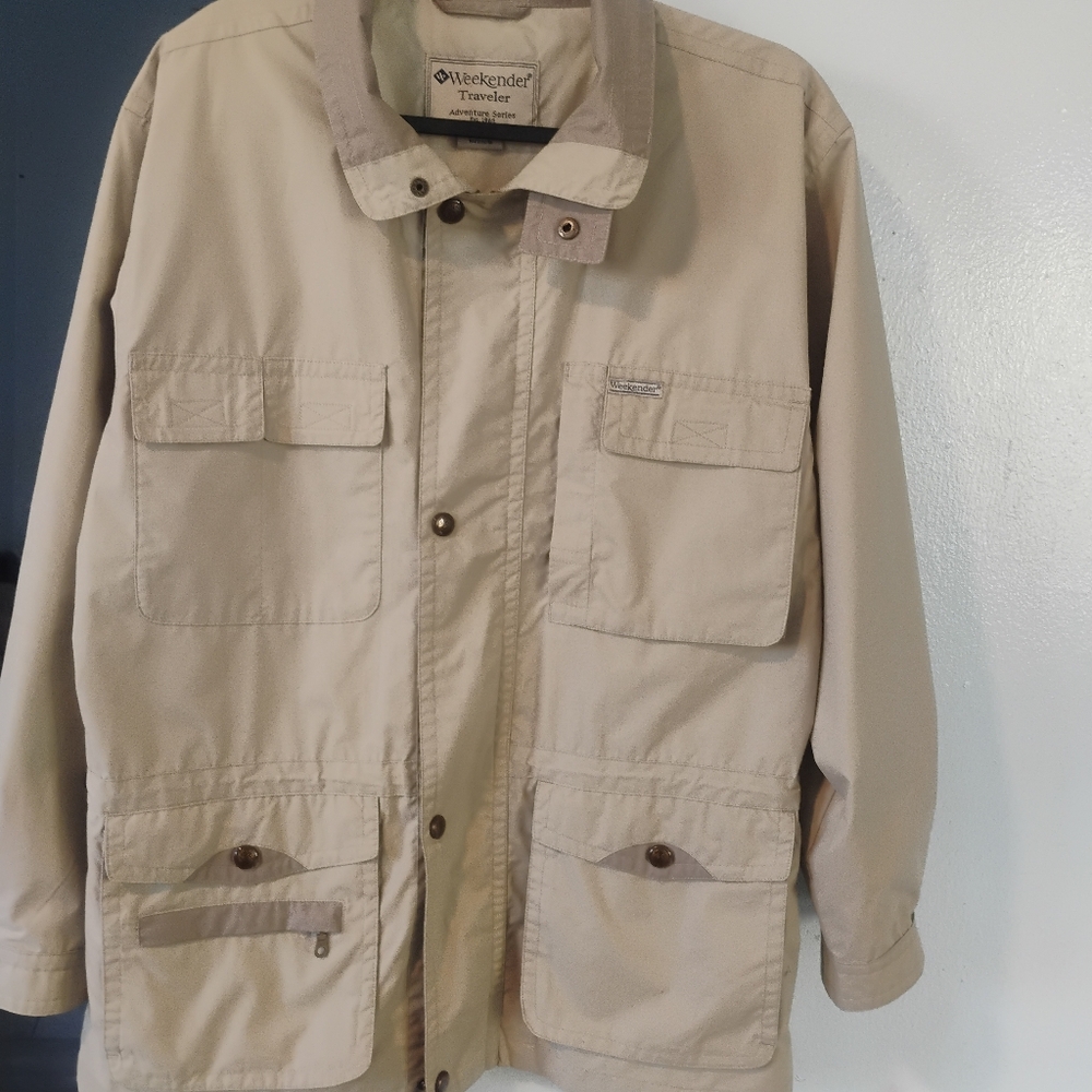 Weekenders Men's Khaki Field Jacket